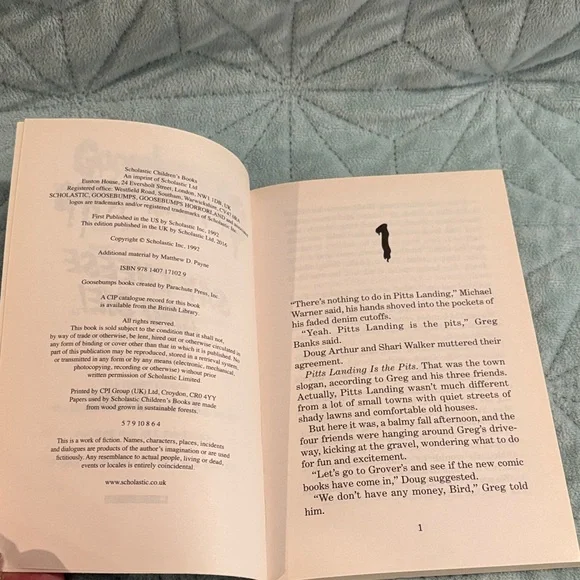 Goosebumps Books by: R.L.Stine - One Day at Horrorland & Say Cheese and Die! #1 - Picture 4 of 4